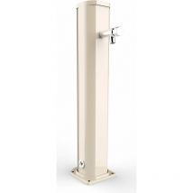 Arkema Design - Fontana Lavapiedi da Giardino con Rubinetto Temporizzato Arkema Jolly Bianco Crema