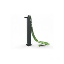Arkema Design - Fontana Tradizionale Garden Surprise Arkema Con Tubo e Pistola Irrigazione Antracite - GS145