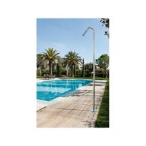 Pooldusche twiggy CS40 m gebürstet, Montage am Boden - Fontealta