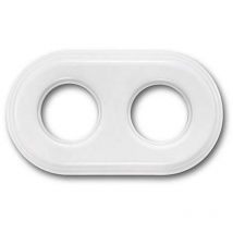 Garby – Cornice 2 elemento garby porcellana bianca confezione - Fontini