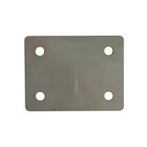 Graphskill - Foot Plate - 50 x 66 x 3 mm - T316 (A4) Marine Grade Stainless Steel