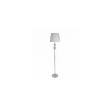 Fabrilamp - Foot Salon Ubeda 1xe27 Chrome Blanc Paravent 160x38x38 Cm
