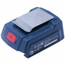 Tigrezy - For Bosch Gaa18-24 usb Adapter with Indicator Light for 14.4-18V