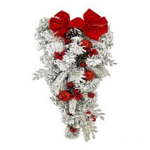 For Windows Guirlande Faux 45cm - Guirlande de Fête Vignes Séchées et Fleurs Artificielles Printemps/Été Guirlande Décorative Porte d'entrée Ou