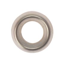 Forgefix - Screw Cup Washers Solid Brass Nickel Plated NO.10 Bag 200