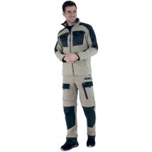 Ruler Hose Grau/Schwarz mit Knieschonern s - 38