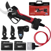 Laecabv - Forbici da potatura elettriche 42mm Professionali Progressivo forbice elettrica potatura con 2 25V/4Ah batteria per Giardinaggio olivo