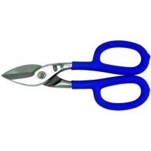 Forbici per lamiera ECEF – 240 mm – Durezza lame 65 HRC – Manici plastificati blu