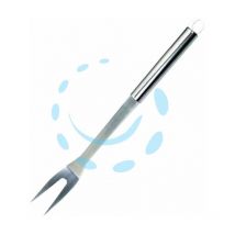 Forchettone in acciaio inox per barbecue con manico alluminio