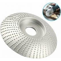 Angle Abrasif Roue Disques, Disque-RaPe Pour Meuleuse, Disque Bois Meuleuse,PonAge Diamant,PonAge Disque Pour Meuleuse D'Angle éLectrique (Silver)