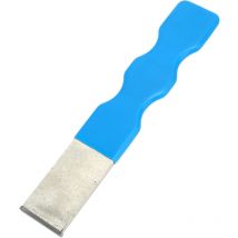 Grattoir 1-1/4 po Bleu Poignée ergonomique Pointe en carbure de tungstène Portable Universel pour joints Élimination de la rouille - Forehill