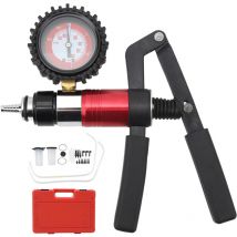 Forehill - Kit de purge de frein, testeur de pompe à vide à main, outil de système de purge d'huile de liquide d'embrayage de frein pour camion et