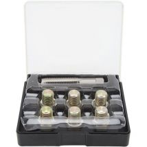 Kit de réparation de filetage de bouchon de vidange d'huile 13 pièces M13 x 1,5 mm Kit d'outils de refiletage de vis de carter d'huile - Forehill