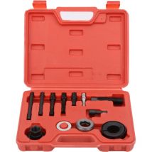 Forehill - Kit d'installation et d'extraction de poulie automobile 12 pièces pour alternateur de direction assistée gm