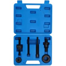 Forehill - Kit d'outils d'extraction et d'installation de poulie de pompe de direction assistée en acier au chrome vanadium de remplacement pour Ford