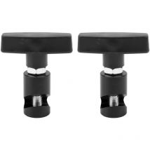 Lot de 2 pinces de support de levage de capot pour hayon de voiture, outil de retenue pour hayon et coffre, noir - Forehill