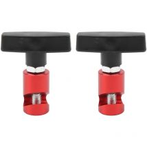 Lot de 2 pinces de support de levage de capot pour hayon de voiture, outil de retenue pour hayon et coffre, rouge - Forehill