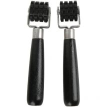 Paire de rouleaux insonorisants pour audio de voiture, roue noire ergonomique pour tapis de réduction de la chaleur, papier peint - Forehill