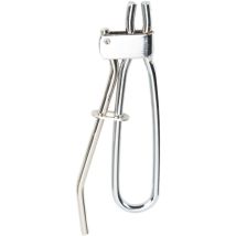 Forehill - Pince à tuyau de frein en acier chromé, ouverture de 12 mm, bords de mâchoire arrondis, outil de serrage de tuyau de carburant pour