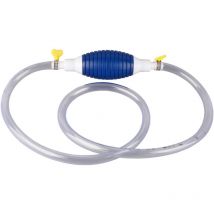 Forehill - Pompe à siphon manuelle avec tuyau de siphon de 1,5 m Pompe de transfert d'eau liquide diesel à haut débit portable universelle pour