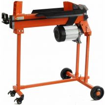 Forest Master - FM10TW-TC 5 Ton Duocut Electric Log Splitter with Work Bench, Guard & Trolley