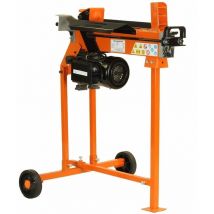 Forest Master FM8T-TC Fendeuse de bûches électrique de 5 tonnes avec support - Brûleurs à bois petits à moyens