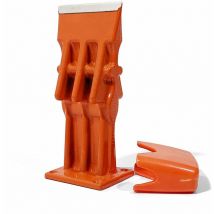 Forest Master - Universal usab 7′′ Splitting Axe Base – Firewood Log & Kindling Splitter