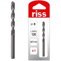 RISS - Foret béton sup.pro d. 8mm étui