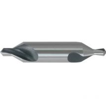 Foret à centrer en carbure monobloc, ø de foret : 2,00 mm, ø queue h9 5,00 mm, Long. totale 40,0 mm, Pour ø de la pièce à usiner : 15-20 mm