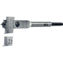 Fisch-tools - Foret à centrer Type 0500 ø de perçage 22 - 76 mm l. 190 mm Tige 6 pans