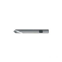 Foret à pointer cn en carbure monobloc, à queue cylindrique, 90°, surface sans revêtement, ø h6 : 10 mm, Long. de goujure 25 mm, Long. totale 89 mm
