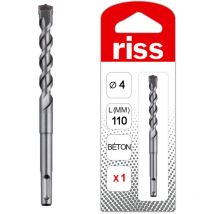Foret béton SDS+ Bull Ø4 x 110mm - Riss