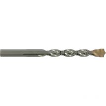 Foret Béton Ø12mm -Plaquette carbure pointe de centrage -Queue cylindrique 3 méplats - Tivoly