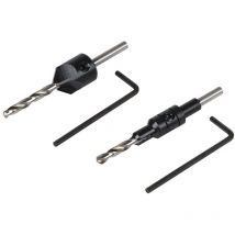 2498000 foret-fraisoir bois diamètre 3,2 x 12 mm - Wolfcraft