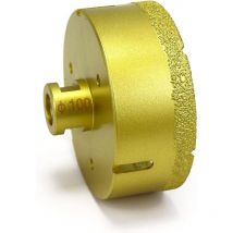 Foret diamanté M14 de 100mm de diamètre pour le carrelage et le marbre