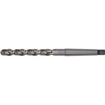 Guhring - Foret hélicoïdal à queue cône morse, en acier à coupe rapide, type n, din 345, profil rectifié, surface traitée à la vapeur, ø h8 : 14,25 mm