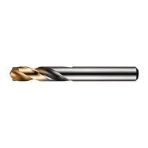 Dormer - Foret hélicoïdal TypN A022 hss Brut/TiN Queue droite