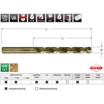 Foret hélicoïdal hss-g Co 5 diamètre 3,2 x 65 mm