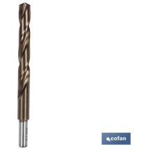 Foret Hssco DIN338n à tige réduite 19