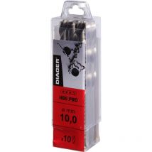 Metallforstnerbohrer Hss Geschliffen Pro - 726 Ø 3,1 Länge Nutzbar 36 Gesamtlänge 65 - Packung Zu 10