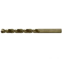 Foret hélicoïdal DIN 338 Type INOX d. nominal 5,1 mm HSS-Co5 profilé Or queue cylindrique 5xD coupe à droite
