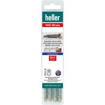 Heller - Foret SDS-Plus Trijet Ultimate 12x160/100mm 10+1 Multipack