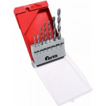 Foret-Set 5 pièces 4,5,6,8,10x120mm Fortis