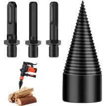 Aafgvc - Forets Outils,Forage bois,Chauffage Bois,Cône de bois,Vis cône,Cône de bois peu,Foret mobile haute,Fendeuse de bois,À Bois Splitter,Foret