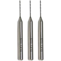 MULTIREX – Foret à métaux professionnel carbure – Diamètre 0.7 mm – 3 pièces – Matériau : Carbure de tungstène