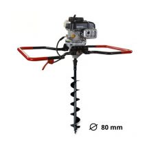 Dunsch - Foreuse thermique 4 temps 149 cm3, 3,4 ch avec mèche ø 80 mm DU46150DV