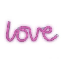 Cofi 1453 - Forever Light Neon led Decorazione,USB, segno luminoso, illuminazione, per soggiorno, Festa, Camera da letto (Love)