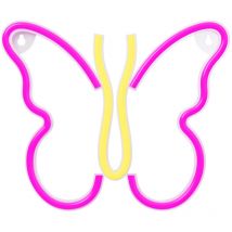 Forever - Neón led Signo Luz usb led Luz Hogar Luz Luz Nocturna Mariposa Rosa