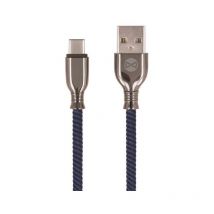 Tornado usb-c Anti-Bruch Nylon geflochten usb Typ-C Robust Ladekabel Daten Transfer Kabel 3A Ladegerät in Blau - Forever