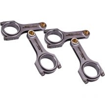 Maxpeedingrods - Forged H-Beam Connecting Rods+ARP Bolts pour Honda Civic del Sol 1.6L 1994-1997